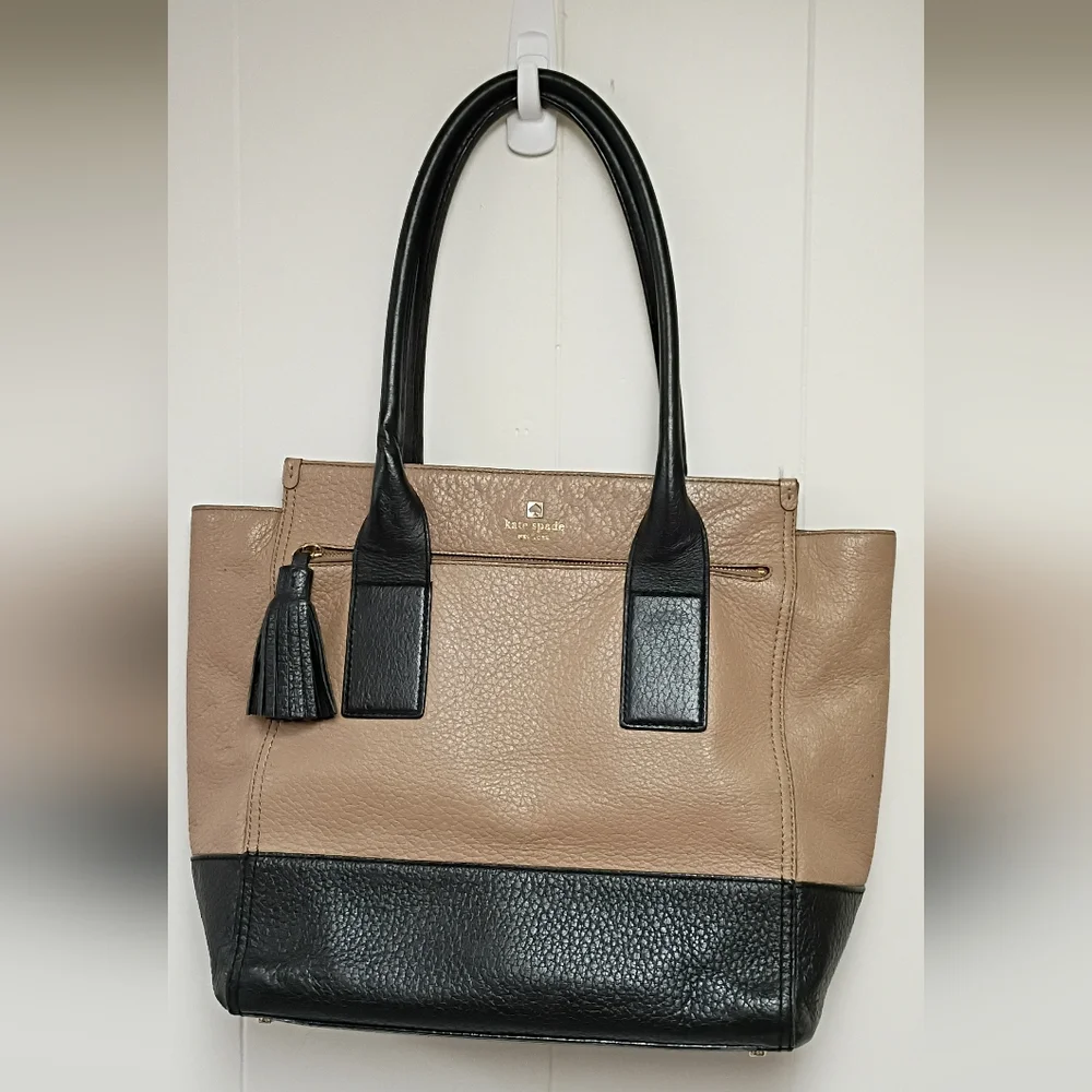 Kate Spade Tote Black and Tan Women's Tote Bag